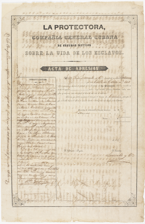 Póliza de esclavos